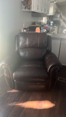 Leather living room set