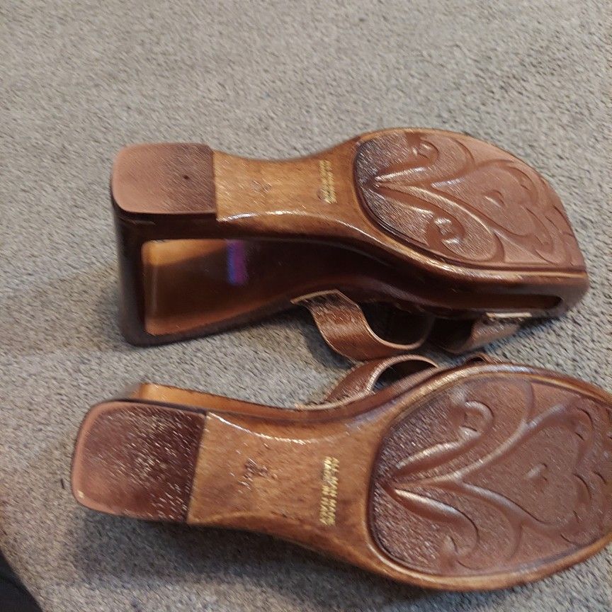 Gold Wedge Sandals..STILL AVAILABLE