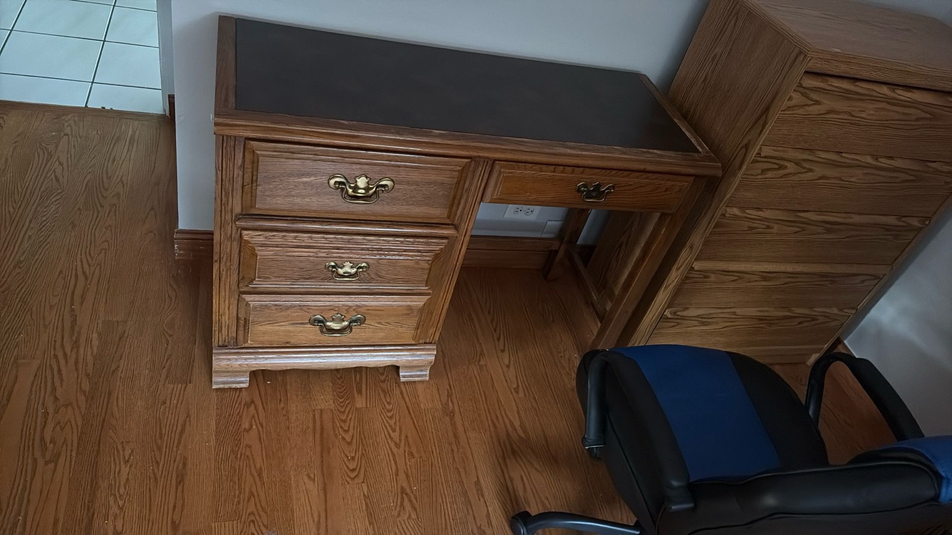 Solid Wood Desk.