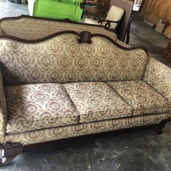 Antique Gooseneck Sofa 