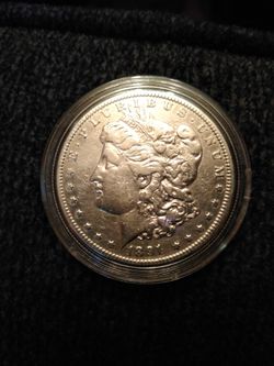 1891 Carson City Morgan silver dollar ms 64