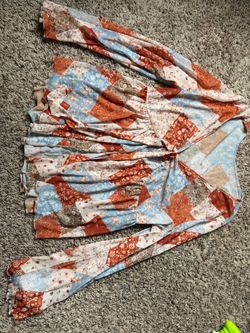 2XL women’s boho blouse