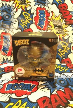 Dorbz- Gold Batman exclusive