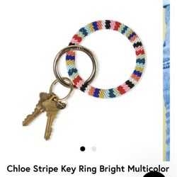 Multicolor Bangle Key Ring