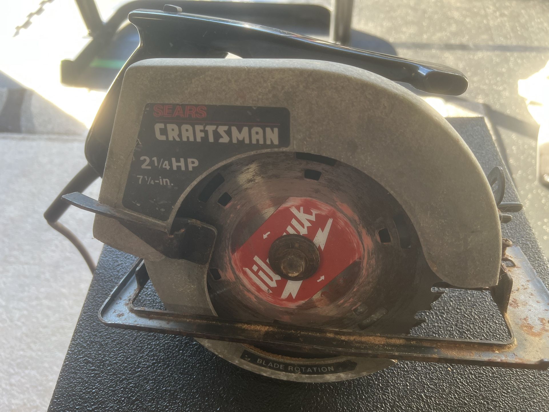 Craftsman 2-1/2 HP Circular Saw