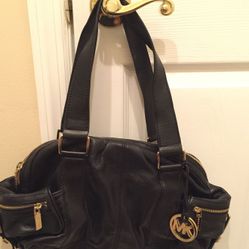 Leather Michael Kors purse