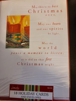 Christmas Holiday Cards And Envelopes