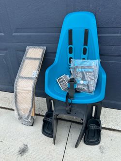 BoBike One Maxi FF Frame Mounted Child Bike Seat - Blue