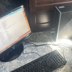 Hp Desktop Computer- Perfect For Any Student!