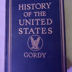 History of the United States by Gordy - Vintage Edition

