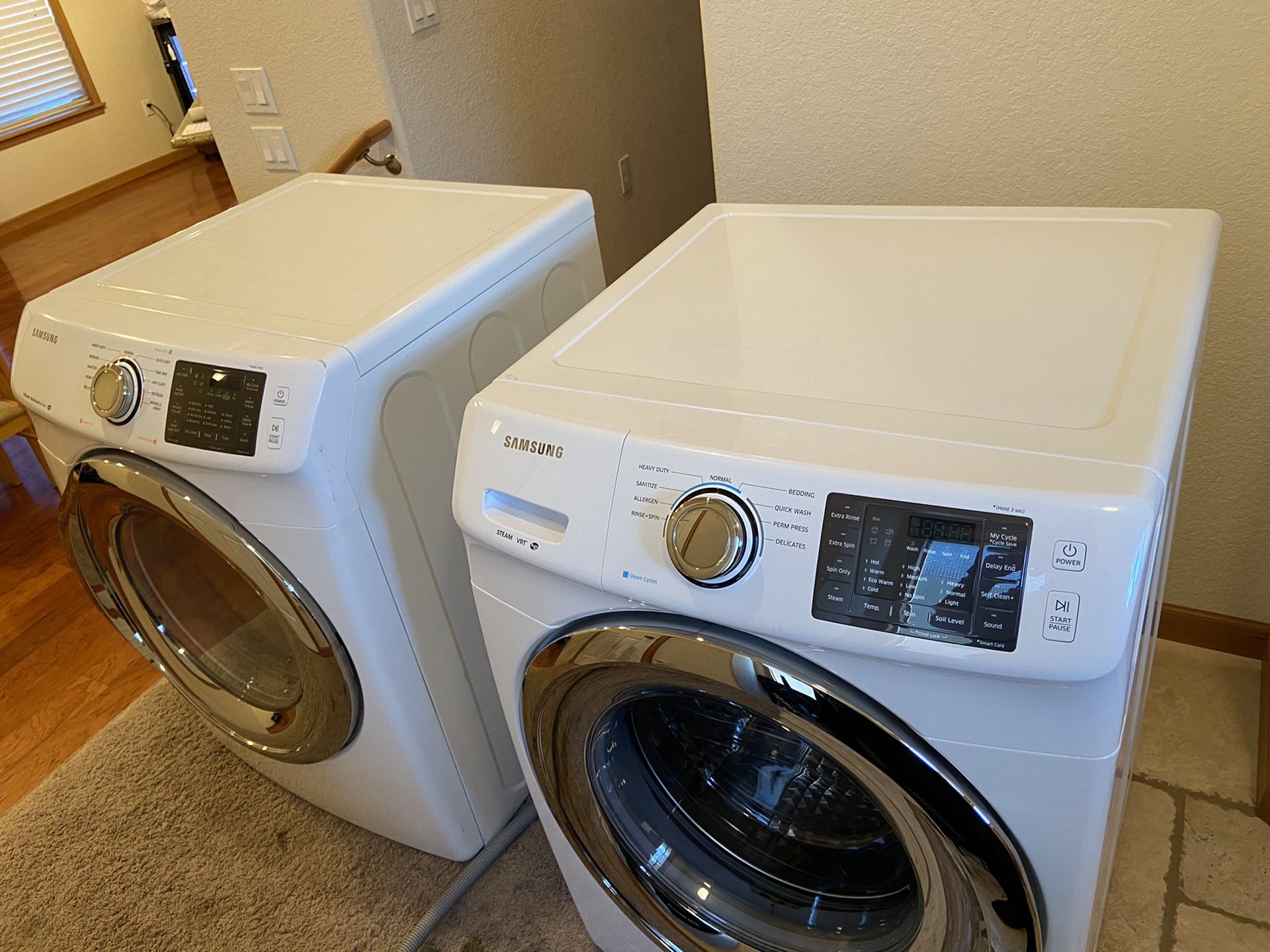 Samsung Washer and Dryer set. $800 OBO