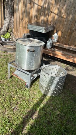 Big pot and burner