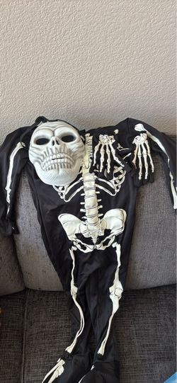 Toddler Skeleton Glow Costume