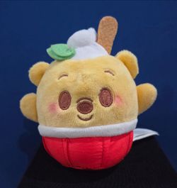 Disney Munchlings Lemon Mint Shaved Ice Winnie the Pooh 5" Plush