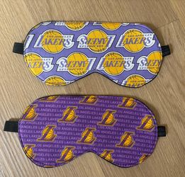 Lakers Basketball fan Sleeping Mask Gift NEW