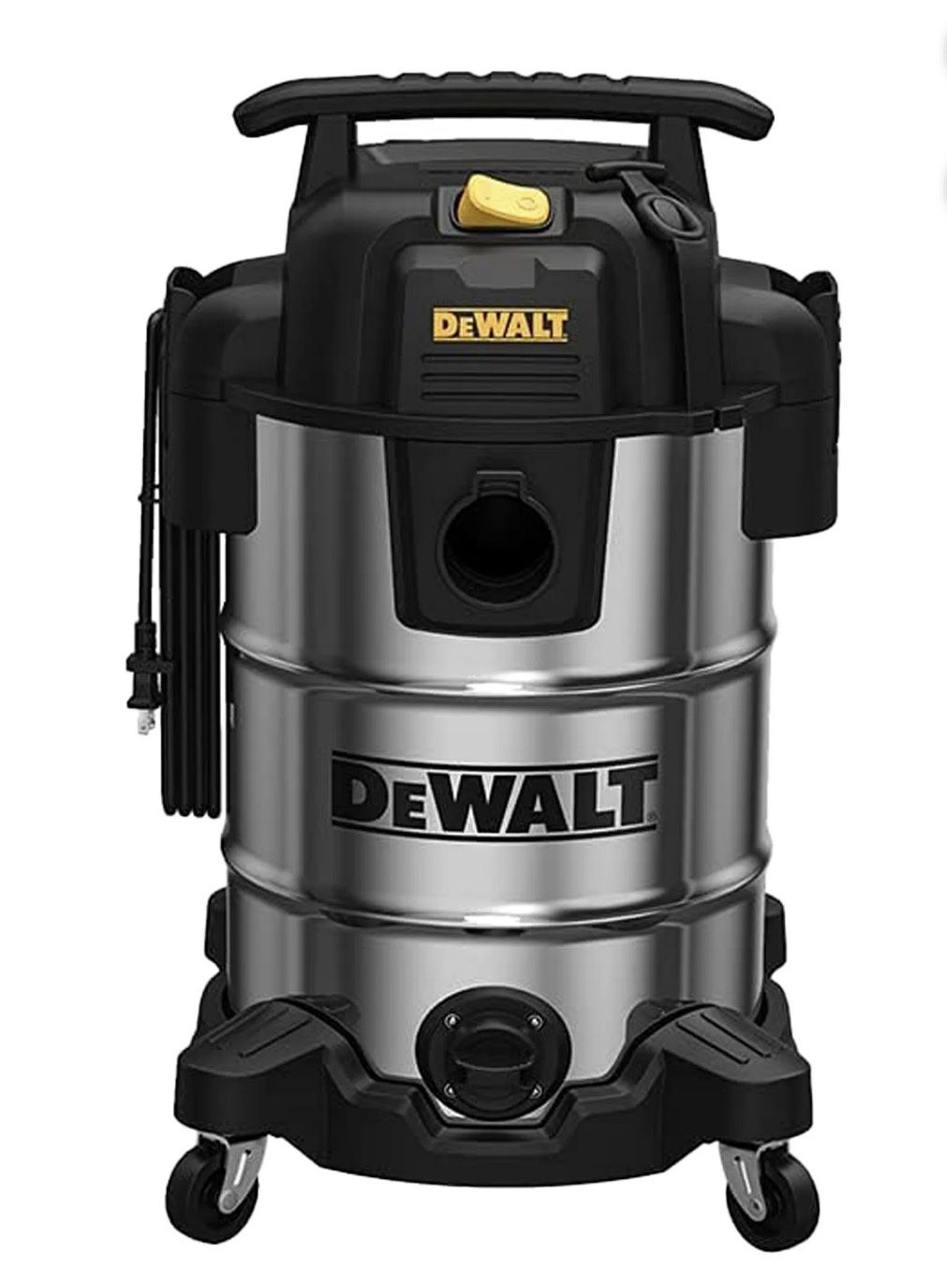 DEWALT VACUUM DXV08SA Stainless Steel Wet/Dry 8-Gallon 5 HP Vacuum