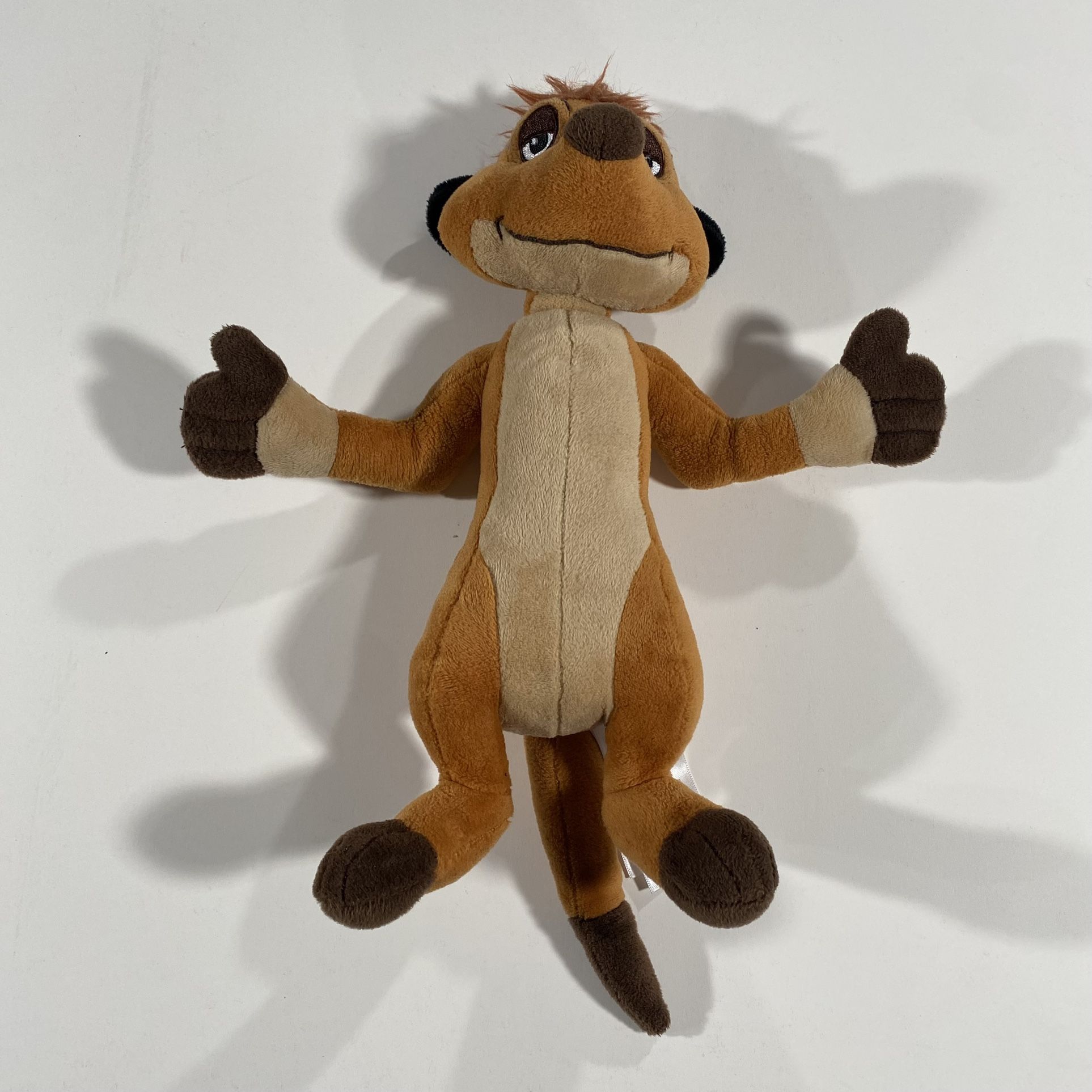 DISNEY THE LION KING TIMON 8" PLUSH MEERKAT STUFFED ANIMAL TOY COLLECTIBLE