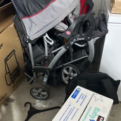 Double Stroller Twin Stroller Barely Used 