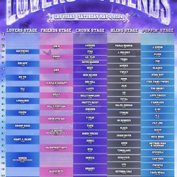 Lovers and Friends GA Ticket