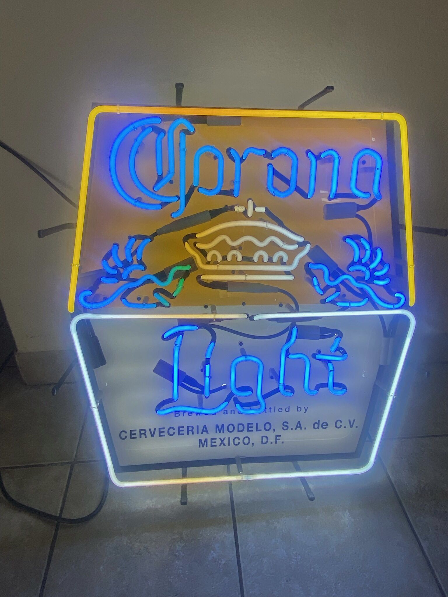 Corona Light Neon Sign