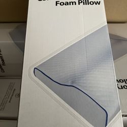 contour memory foam pillow