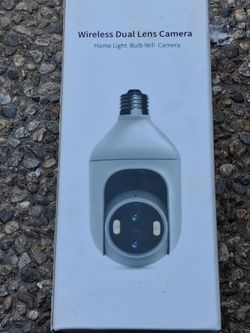 Wireless PT Camera Home Light Bulb WIFI Camera