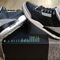 Jordan Retro 3's Size 8.5/9 And 10 For Men 