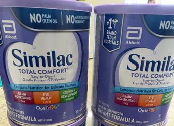 Two Brand New Similac Total Comfort