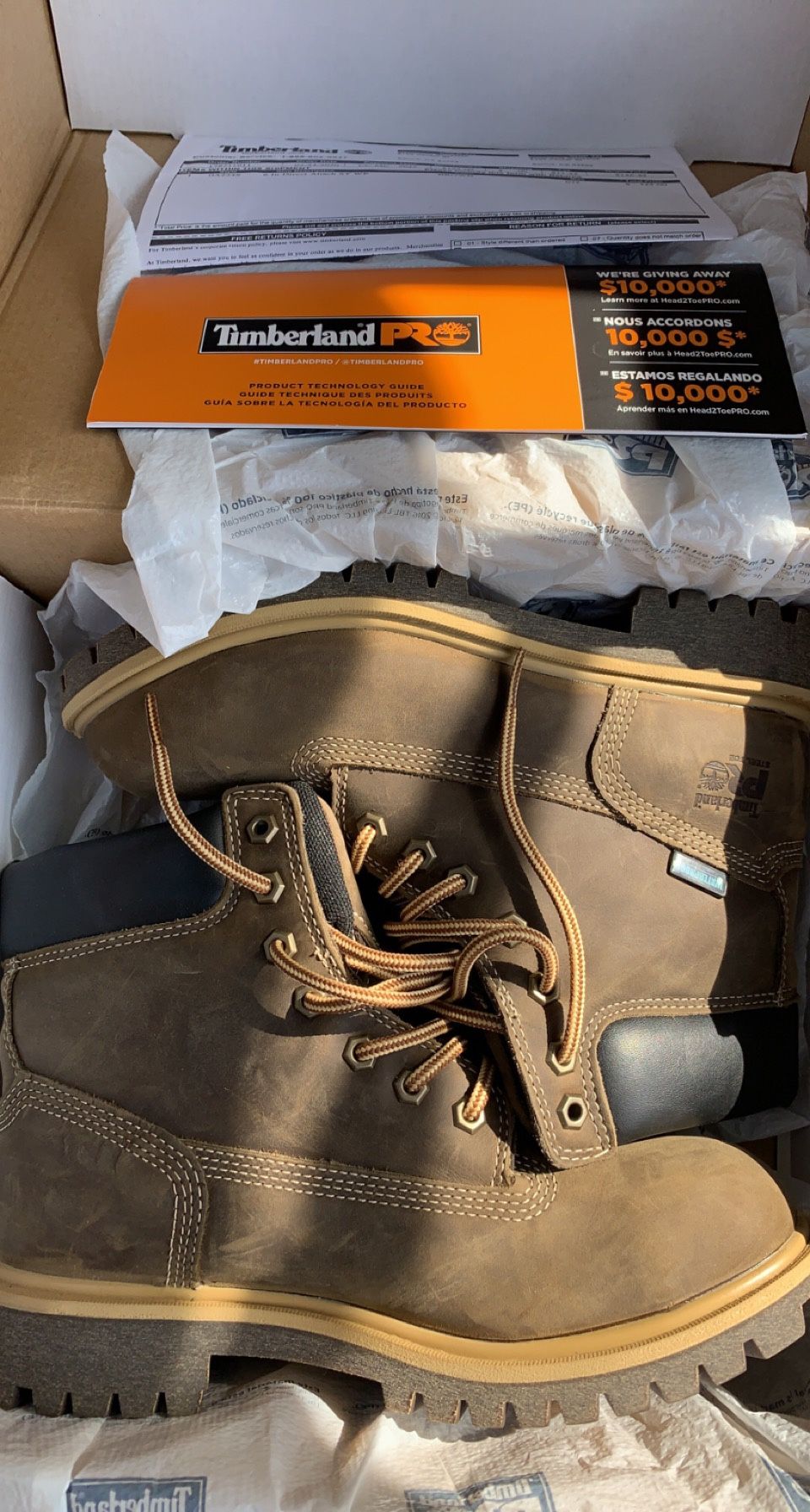 New Timberland Boots