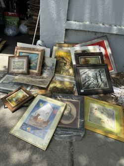 Tons Of Vintage Art Super Cheap
