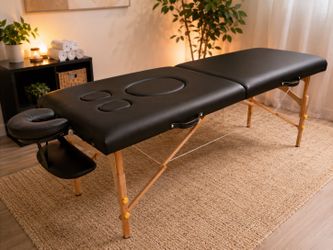 Portable Pregnancy Massage Table for Female Clients and Obese Individuals Spa Salon Facial Bed
