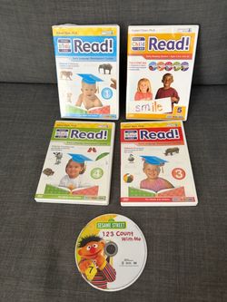 Your Baby Can Read DVD Set + Sesame Street DVD