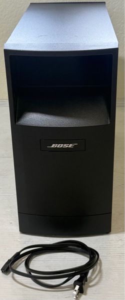 Bose Acoustimass 6 Series III Subwoofer (Black) 3 w/ Power Cord - Tested