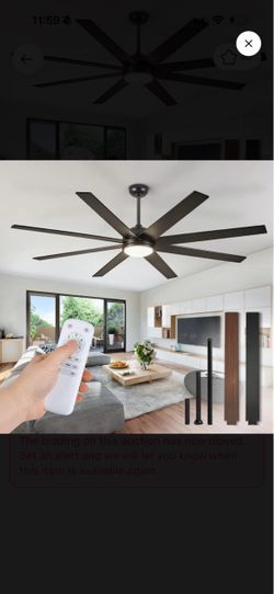 Ceiling fan 65”