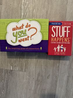 2 Adult Games $4 Both