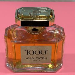 “1000” Jean Patou Paris Perfume Spray 2.5 Fl Oz