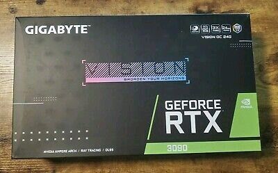 GIGABYTE NVIDIA GeForce RTX 3090 VISION OC 24GB GDDR6X Graphics Card