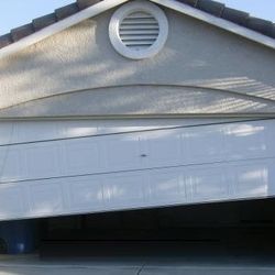 Garage Door Off Tracks , Rollers , Rails 