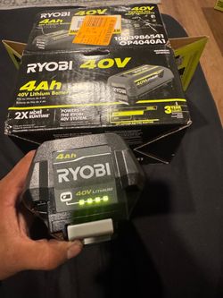 Ryobi battery