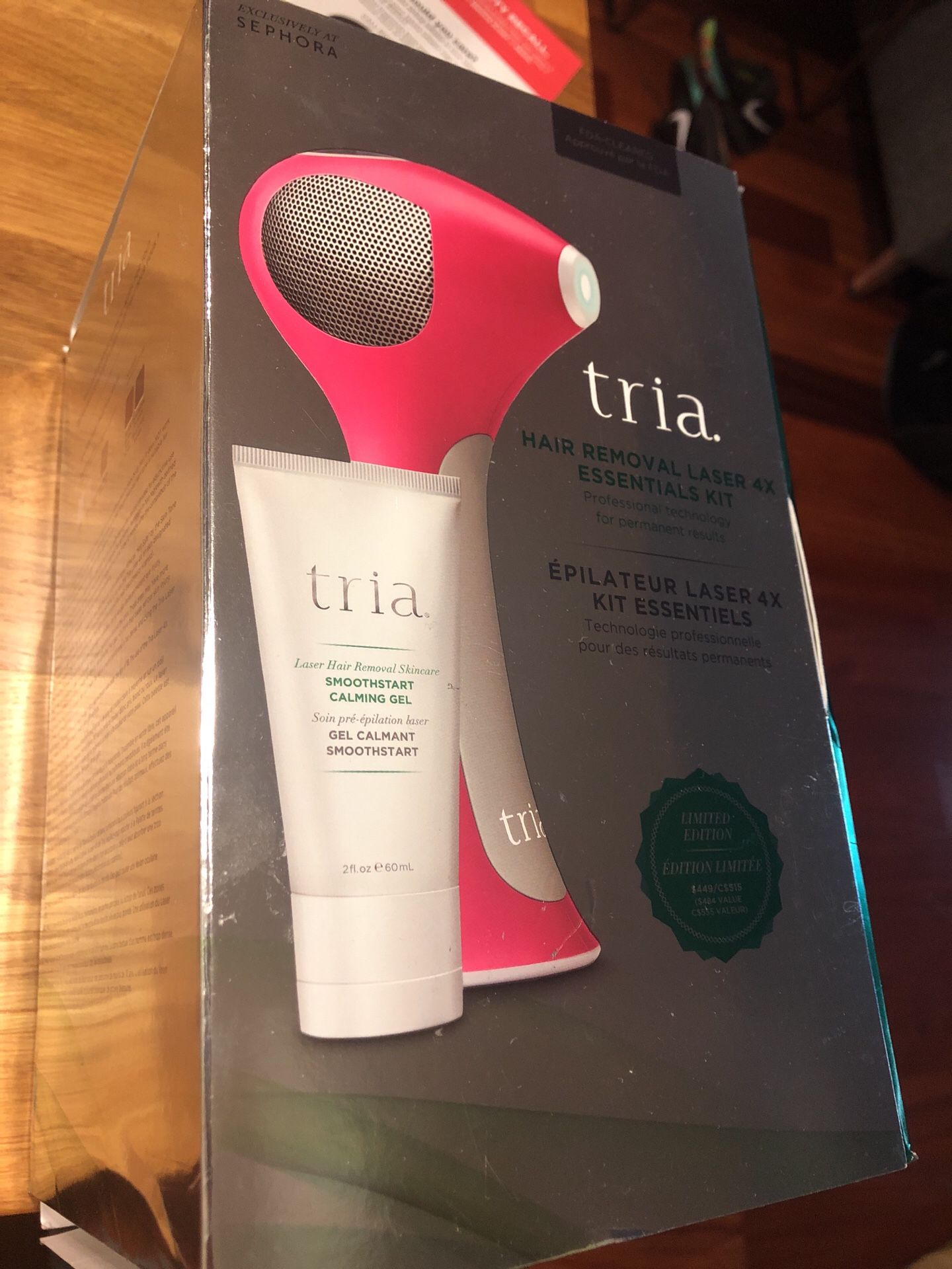 Tria - safe hair removal at home - never used