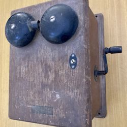 Western electric antique hand crank Magneto telephone