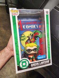 Funko Pop Green Lantern with Comic