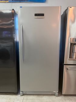 Frigidaire Upright Freezer Stainless Steel