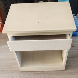 Solid end table