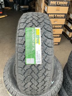 245/65/17 All Terrain Brand New tires
