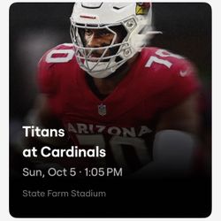 Arizona Cardinals Vs Tennessee Titans Tickets