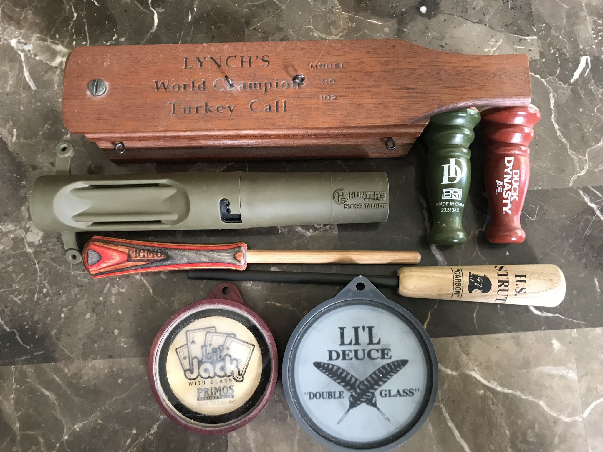 Duck Call. Turkey Call. Game Call.