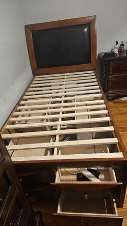 Two 8 draw bed sets