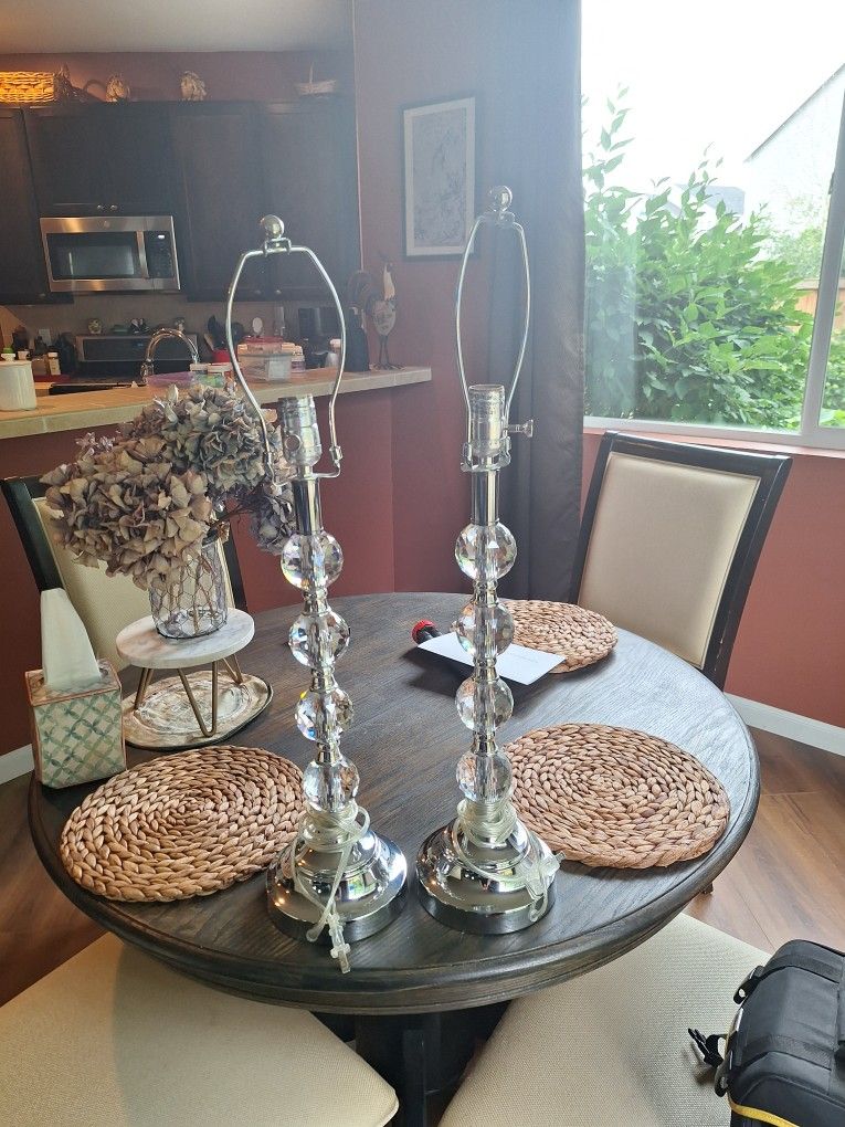 Glass Lamps With Shades