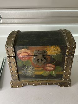Vintage Hand Painted Chest